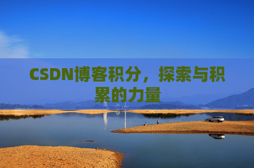 CSDN博客积分，探索与积累的力量